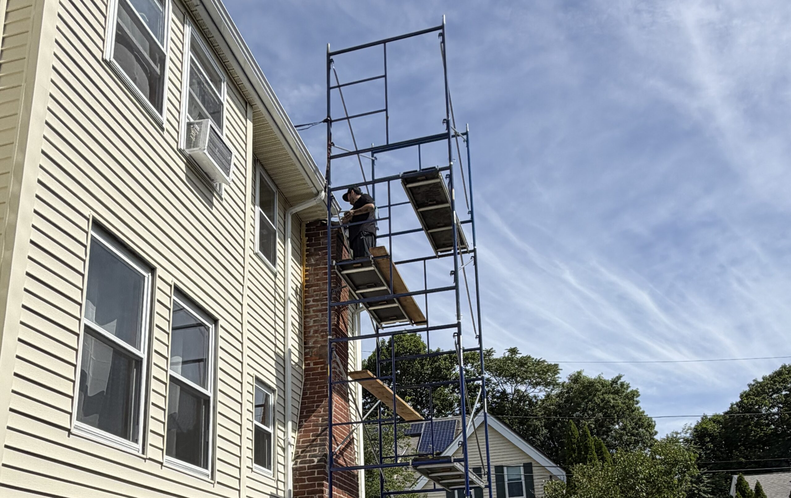chimney repair service in Weymouth, MA by Britt's Chimney